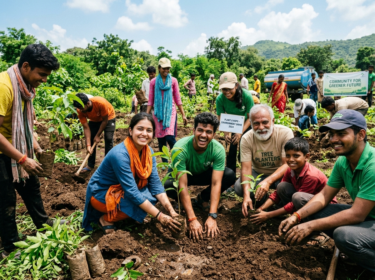 Tree Plantation Drive — Plant for the Planet